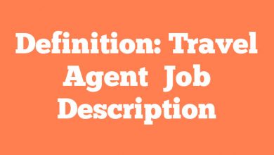 Definition: Travel Agent
 Job Description